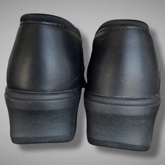 NWT Women's 8.5B ARIAT Black Leather Performance Steel Toe Safety Work Boot Clog - Picture 7 of 12